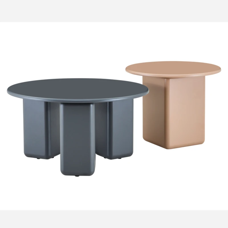 Chunky Leg Modern Round Coffee Table suppliers